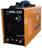 Инвертор для ручной дуговой сварки ARC-250 IGBT - st-e.info - Вологда