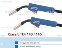 Горелка для полуавтоматической сварки TBi 140-blue-ESG, длина 3 метра - st-e.info - Вологда