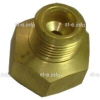 Переходник G3/4-Сп21,8 (для импортного редуктора)  - st-e.info - Вологда