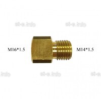 Переходник с М16*1.5 на М14*1.5 - st-e.info - Вологда