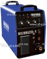 Сварочный инверторный полуавтомат Brima MIG/MMA-250-1 (380)  - st-e.info - Вологда