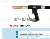 Горелка для полуавтоматической сварки TBiP 10W-black-RWZ (Pistol handle/straight), длина 5 м. - st-e.info - Вологда