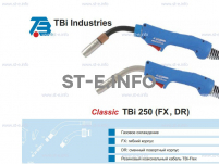 Корпус горелки TBi 250 DR, 45° - st-e.info - Вологда