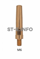 Наконечник М6*45*1,2 (для горелки qtb-500) Panasonic - st-e.info - Вологда