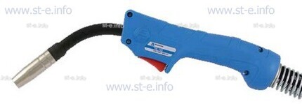 Горелка для полуавтоматической сварки TBi 250-DR-blue-ESG, со сменным поворотным корпусом, длина 3 метра - st-e.info - Вологда