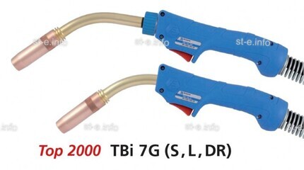 Горелка для полуавтоматической сварки TBi 7G Long, длина 4 метра - st-e.info - Вологда