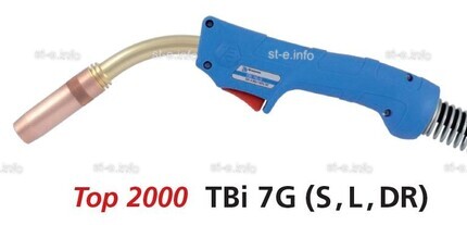 Горелка для полуавтомата TBi 7G Short, длина 4 метра - st-e.info - Вологда