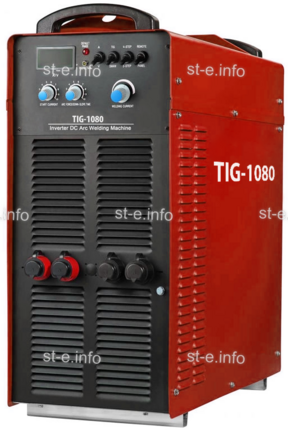 Сварочный аппарат для аргонодуговой сварки TIG-1080 - st-e.info - Вологда