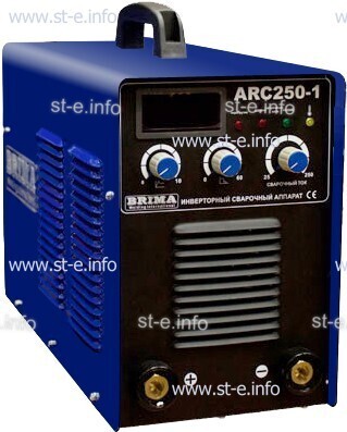Сварочный аппарат Brima (инвертор) ARC-250-1 (380) - st-e.info - Вологда