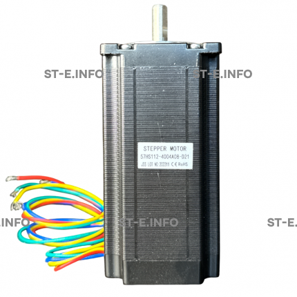 Двухфазный шаговый двигатель 57HS112-4004А08-D21 вал 8,0 мм - st-e.info - Вологда