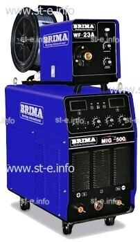 Сварочный инверторный полуавтомат Brima MIG-500 - st-e.info - Вологда