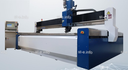Станок гидроабразивной резки Waterjet-6020 (Рабочая зона 6000*2000м) - st-e.info - Вологда