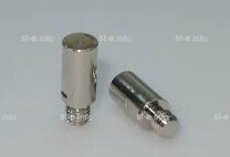 Электрод для плазмотрона ERGOCUT S25, ERGOCUT S25K, ERGOCUT S45 арт. PR0105 (короткий) - st-e.info - Вологда